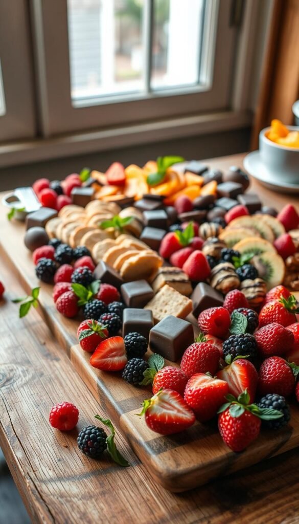dessert charcuterie board